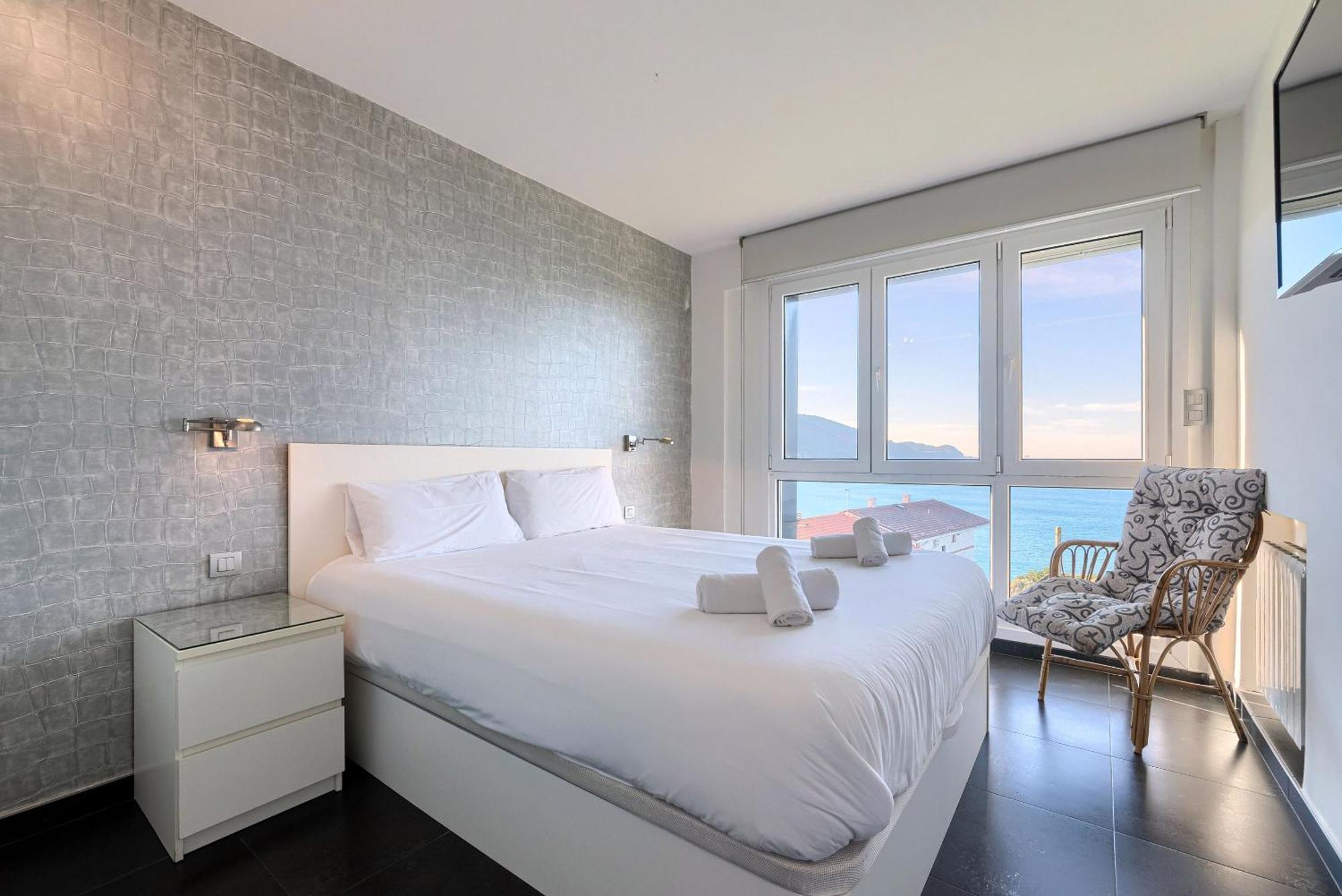 Vistas 180º, Al Mar, Puesta De Sol, Free Wifi-Parking Apartment Bakio Luaran gambar